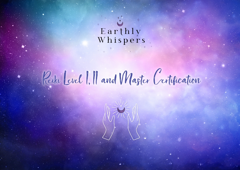Reiki Level I, II and Master Certification